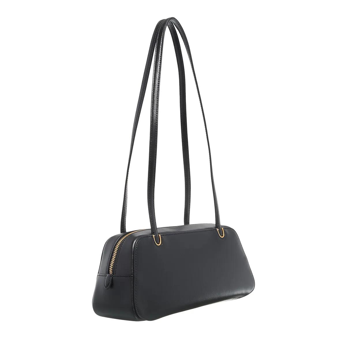 Kate spade new york Hobo bags Grace Fine Grain Leather East-West Shoulder in zwart