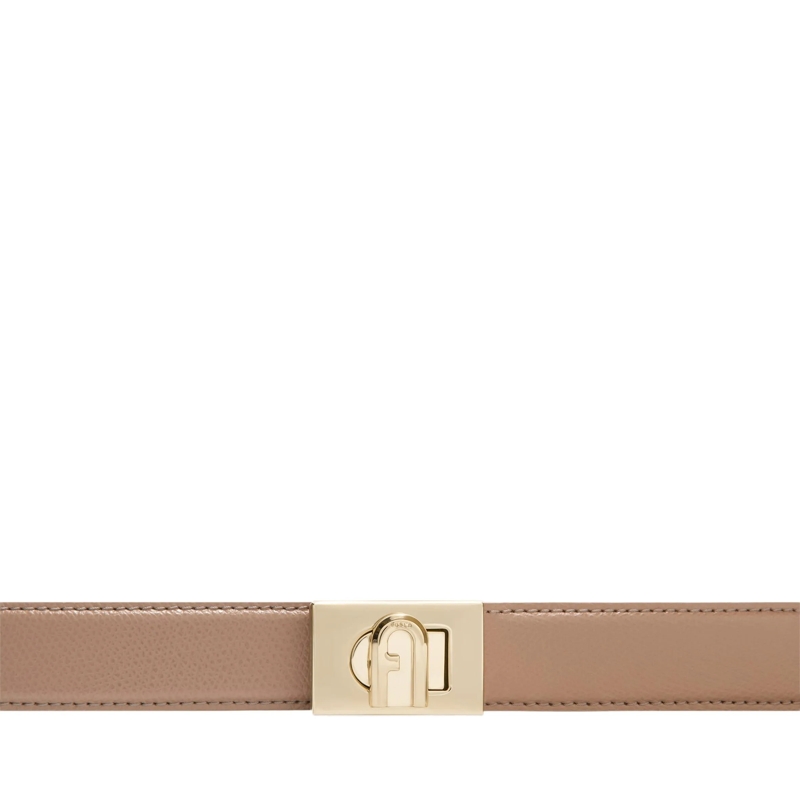 Furla Ledergürtel Furla 1927 Adjustable Belt H.3 Greige(Image 2)