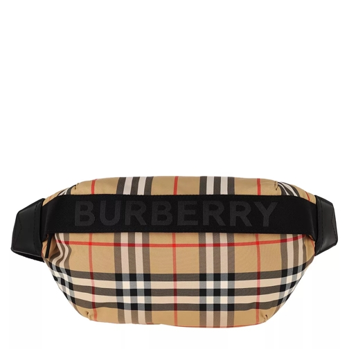 Burberry Vintage Check Belt Bag Medium Beige Borsa da cintura