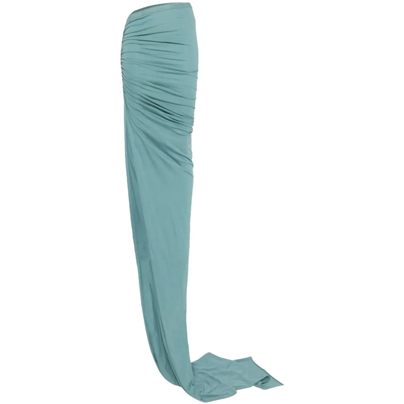 Rick Owens Midirock Edfu Skirt Mouthwash mehrfarbig