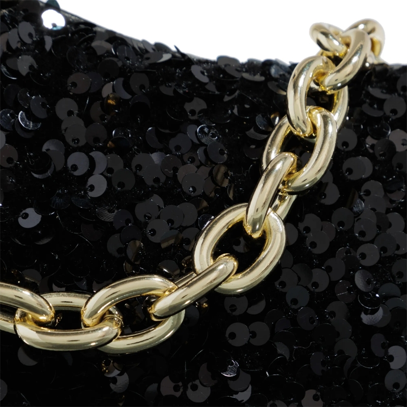 Abro Schultertasche Schultertasche Moon/ Black/Gold  Black/Gold(Image 4)