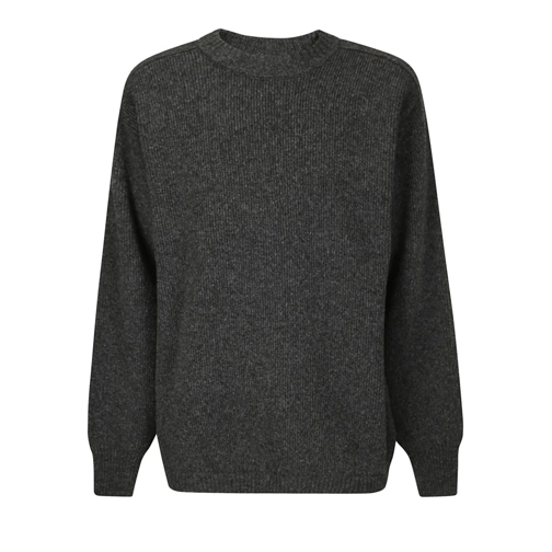 GR10K Sweatshirts Grey Wool Sweatshirt Grey