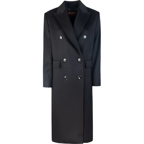 Max Mara Vestes d'été Max Mara Studio Coats Black schwarz