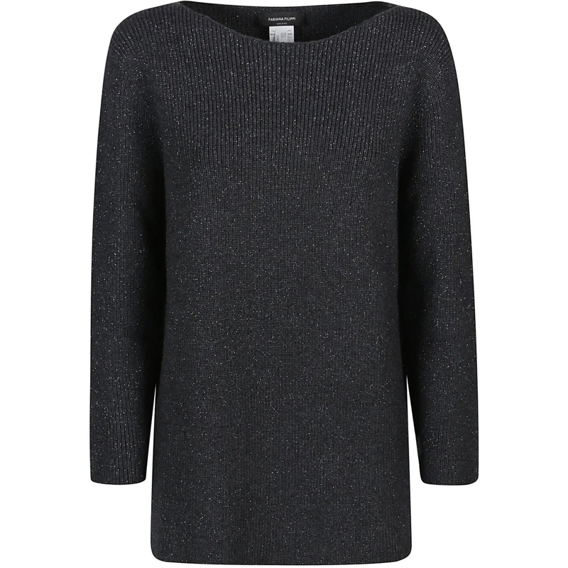 Fabiana Filippi Sweat-shirt Sweater Grey grau