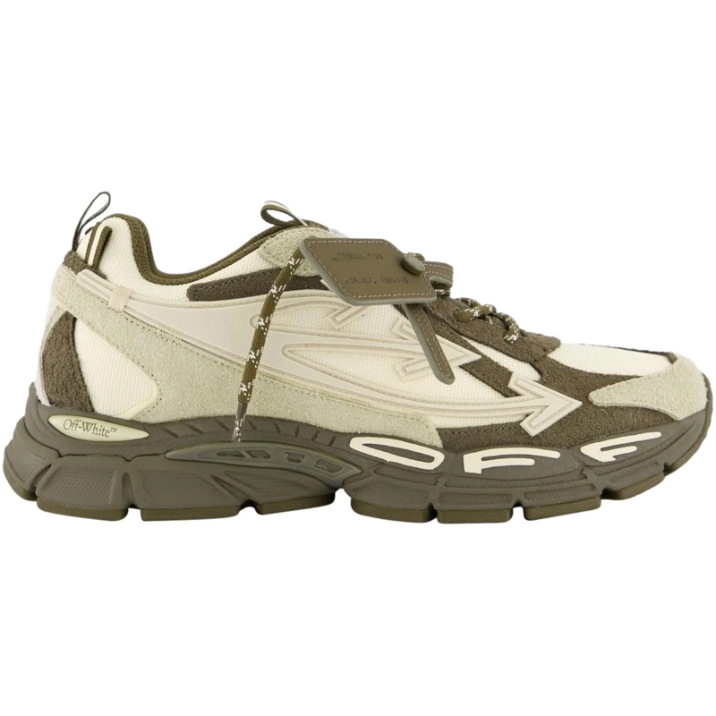 Off-White Low-Top-Sneaker Heren Ow Be Right Back Sneaker grün