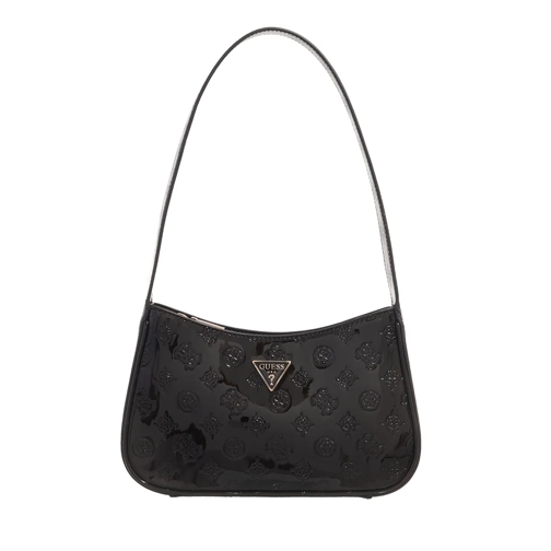 Guess Schultertasche Arnela Top Zip Shoulder Bag Black Logo
