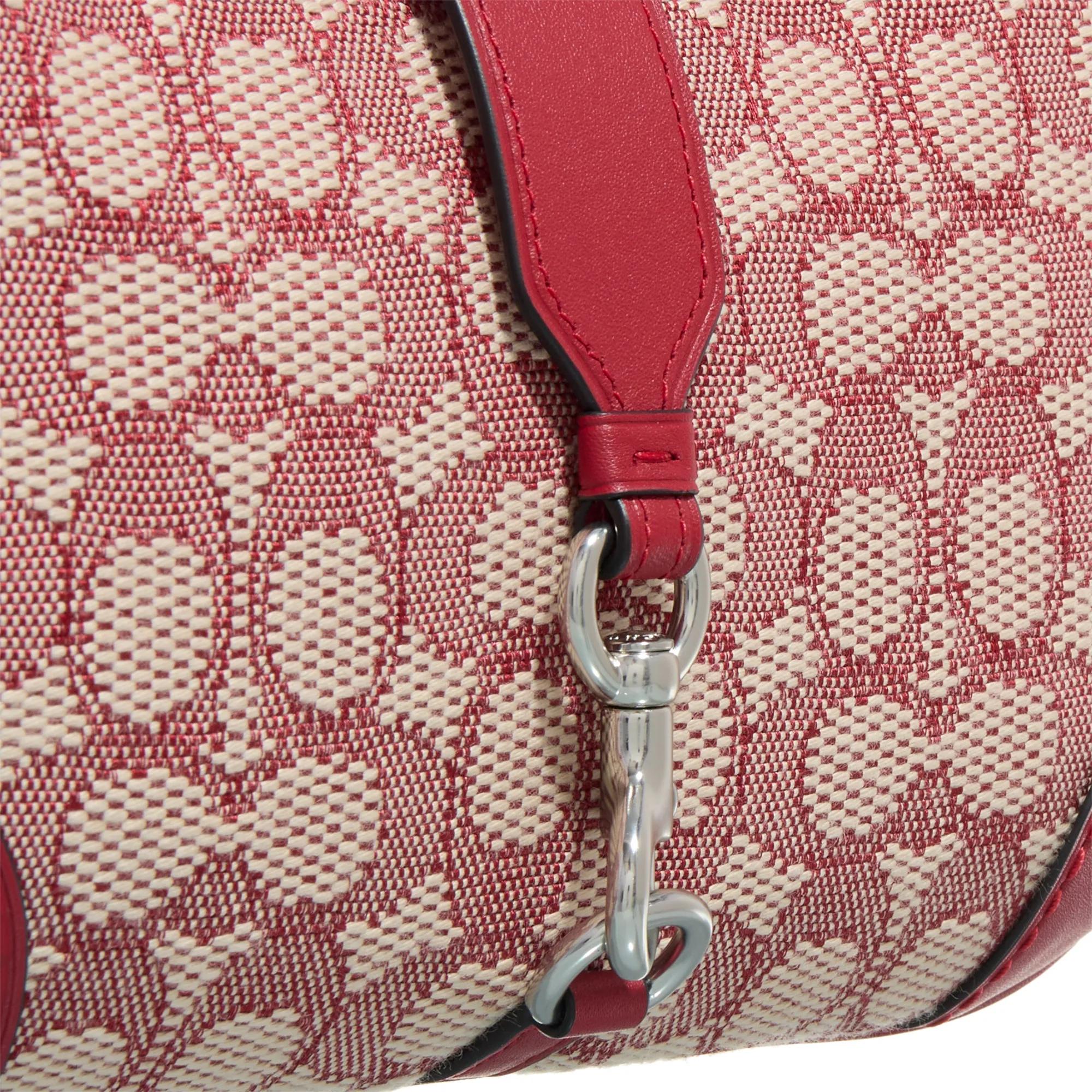 Coach Crossbody bags Signature Jacquard Hampton in roze