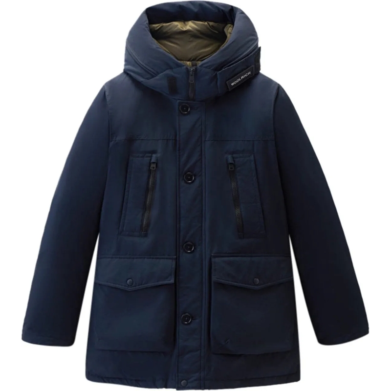 Woolrich  Coats Blue blau