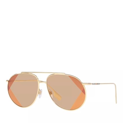 Burberry 0BE3138 Light Gold Sunglasses