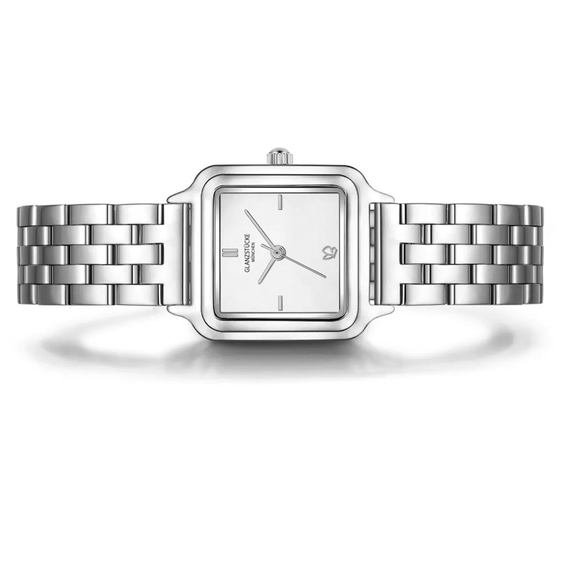 Glanzstücke München Automatikuhr Damen Armbanduhr Edelstahl silber(Image 3)