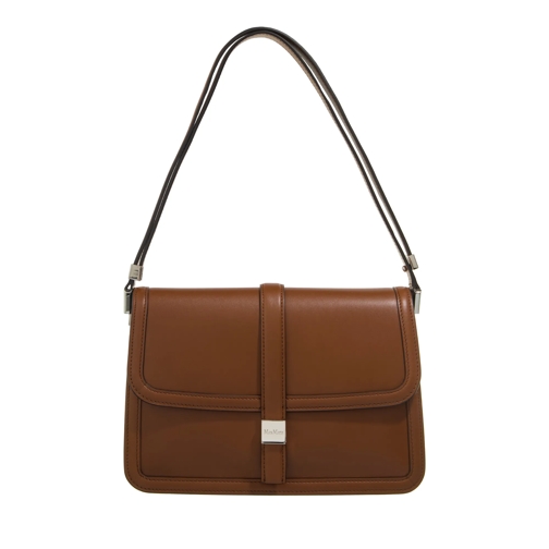 Max Mara Bianca Cuoio Schultertasche