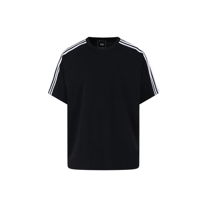 Y-3 T-Shirt Logo T-Shirt – Black Black
