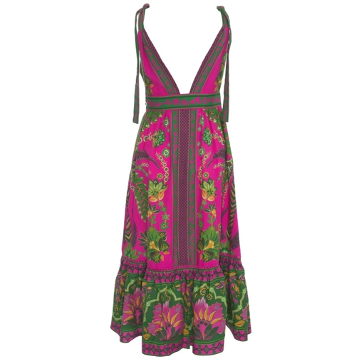 Farm Rio Robes midi Midi dress 'Ana Tapestry' rose (Image 2)