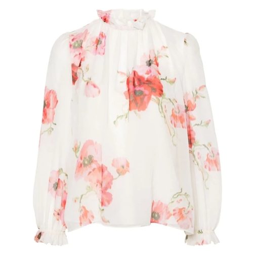 Zimmermann Blusen Lightburst Billow Shirt White