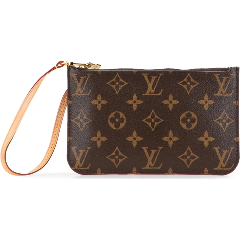 Louis Vuitton Necessaire Monogram Neverfull Pouch braun
