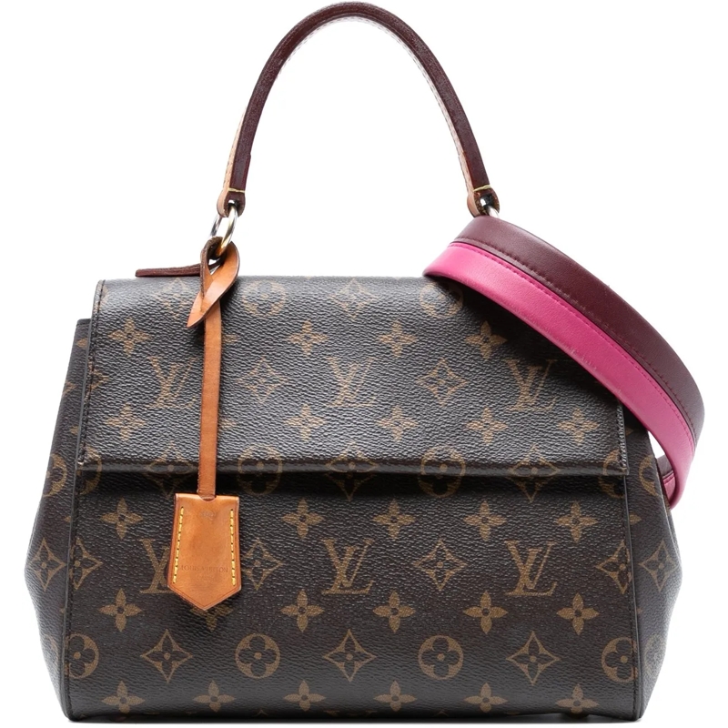 Louis Vuitton Schultertasche Monogram Cluny BB braun