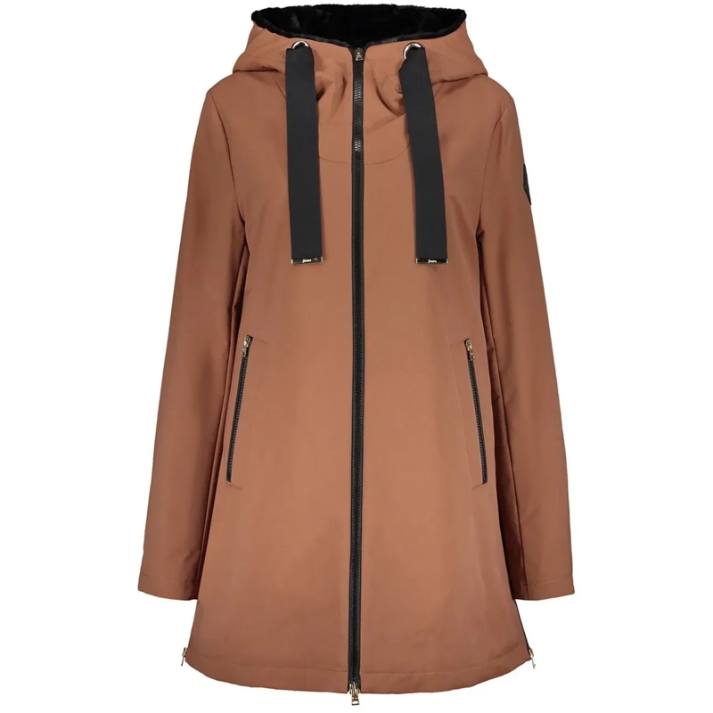 Herno T-Shirt HERNO Hooded Jacket braun