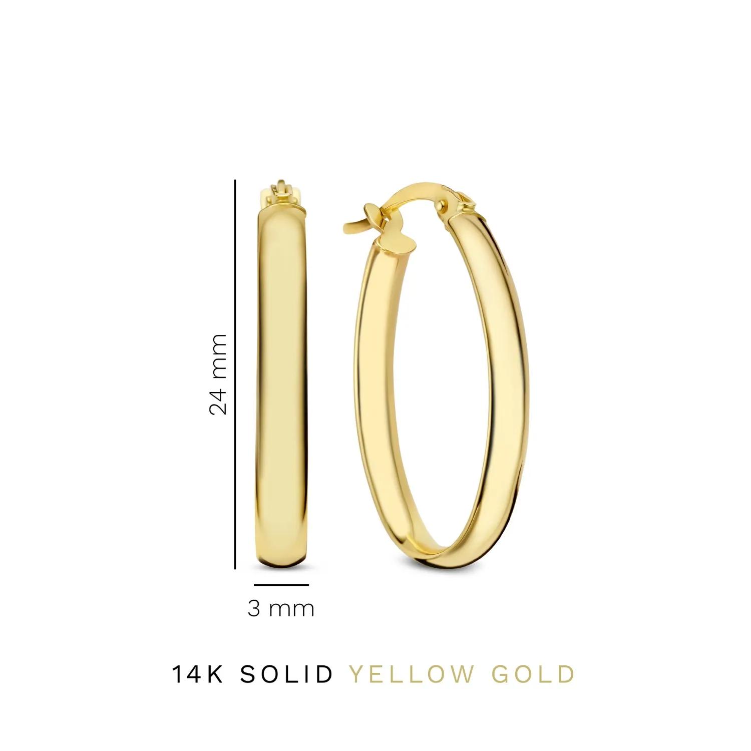 Thumbnail - Isabel Bernard Ohrringe - Rivoli Flori 585 Gold Ohrringe - Gr. unisize - in Gold - für Damen