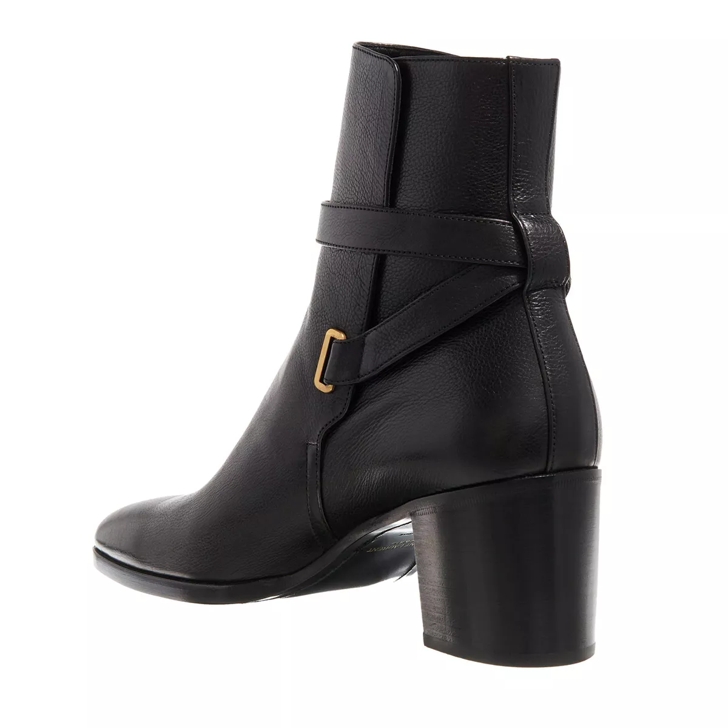 Saint laurent sale buckle boots