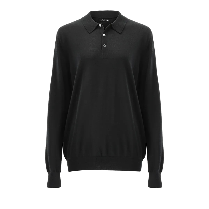 VAN LAACK  Pullover Uni schwarz