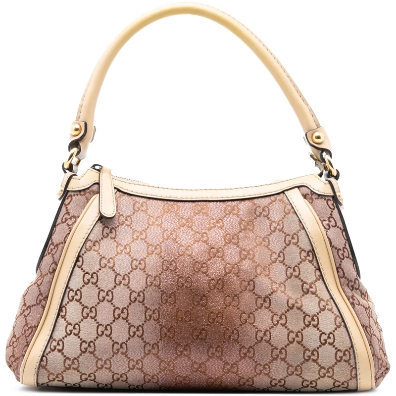Gucci Fourre-tout GG Lurex Scarlett Handbag braun