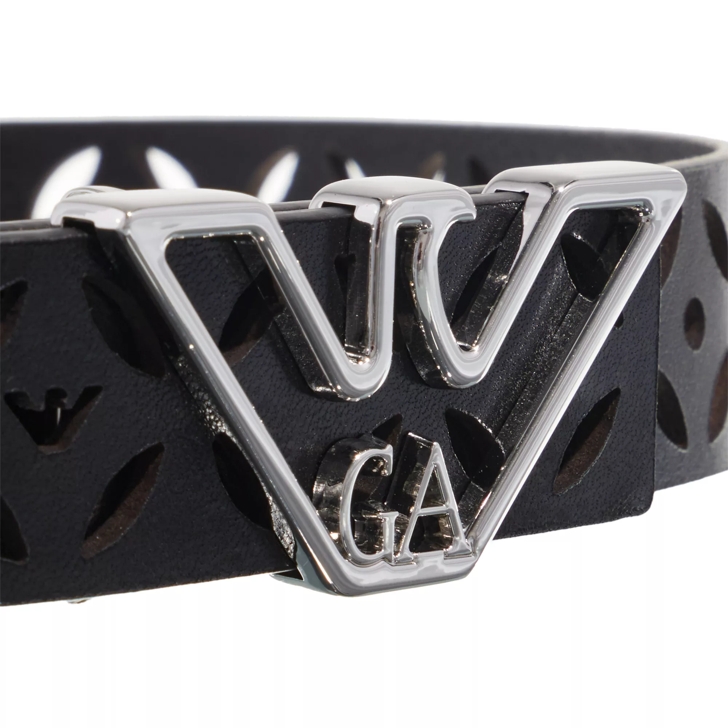 Emporio Armani Belt Black Leather Belt