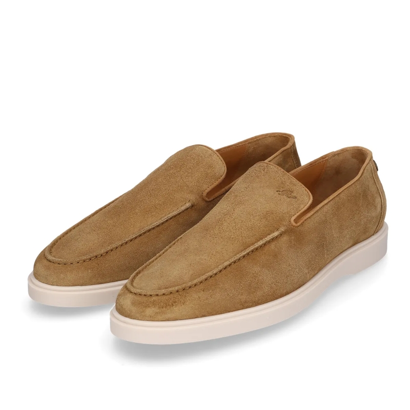 Heinrich Dinkelacker Loafer Loafer Genua Plain Loafer V hell-braun(Image 3)