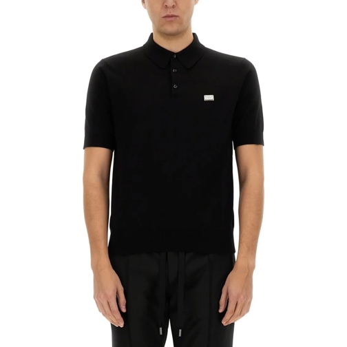 Dolce&Gabbana Polohemd Polo With Logo Black
