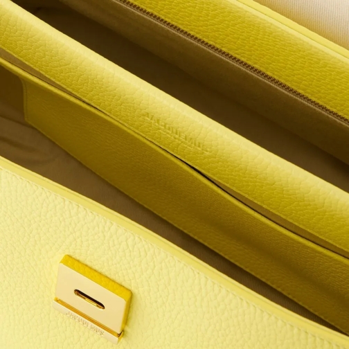 Jacquemus Sac à bandoulière Le Grand Rond Carre Bag - Leather - Light Yellow Yellow (Image 4)