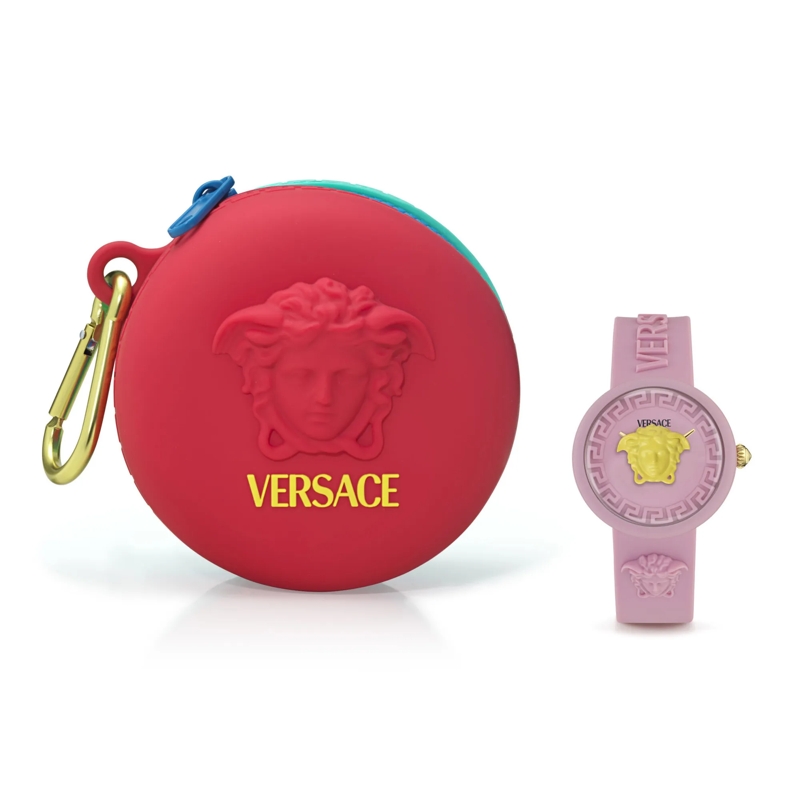 Versace Quarzuhr Quarz-Analoguhr Medusa Pop Kids pink(Image 4)