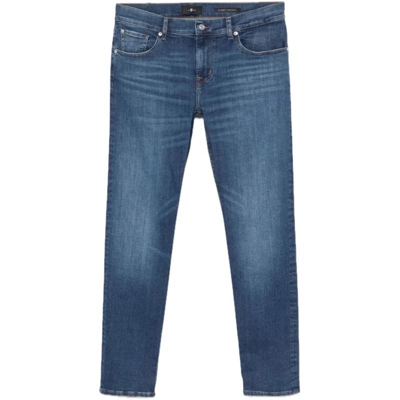 Seven for all Mankind Tapered-Jeans jeans blauw blau