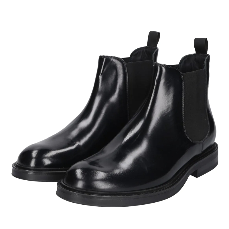 Heinrich Dinkelacker Chelsea Boots Chelsea Boots Florenz Plain CA schwarz(Image 2)