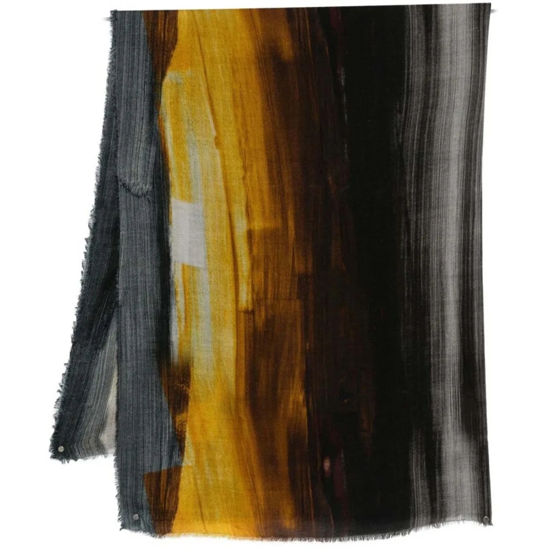 Faliero Sarti Écharpe en laine Scarfs Multicolour mehrfarbig