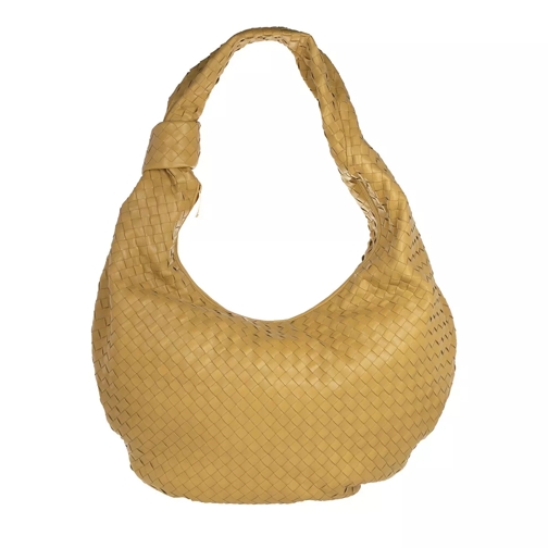 Bottega Veneta Jodie Woven  Shoulder Bag Leather Tapioca Crossbody Bag