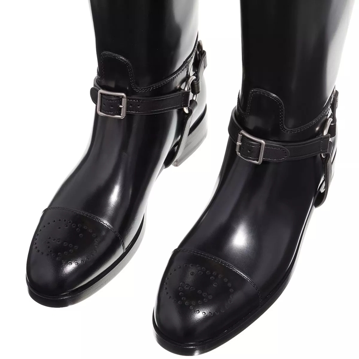 Gucci Knee-high Boot With Harness In Black