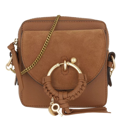 See By Chloé Joan Camera Bag Leather Caramello Minitasche