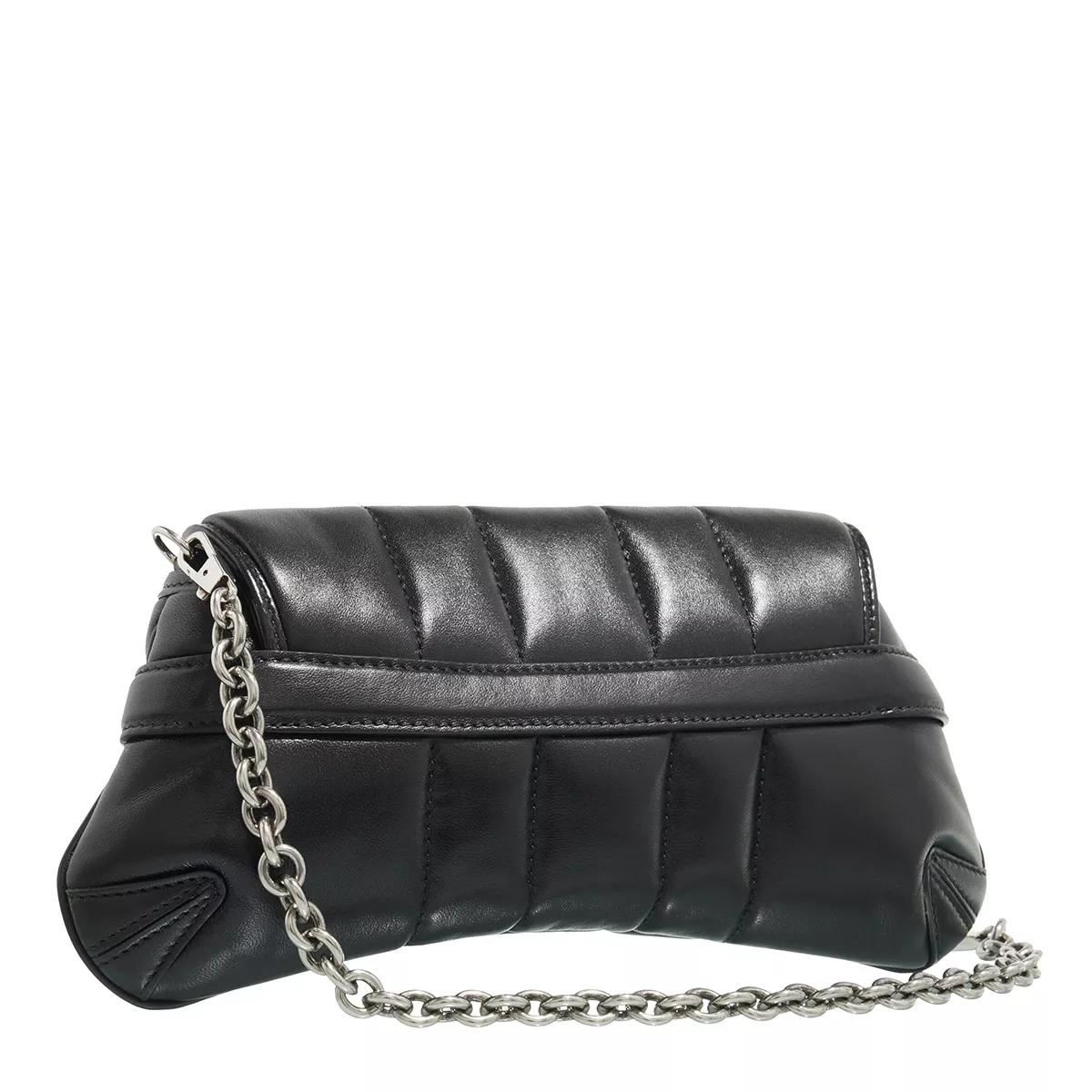 Gucci Pochettes Horsebit Chain Small Shoulder Bag in zwart