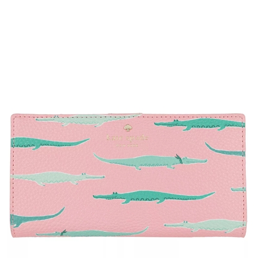 Kate Spade New York Stacy Patterned Wallet Pinkmajoli Portemonnaie mit Überschlag