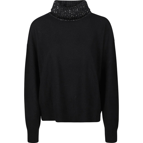 Fabiana Filippi Truien Turtle Neck Sweater Black schwarz