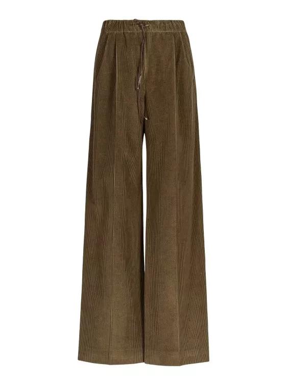 Max Mara - Lerici Corduroy Pants - Größe 38 - grün