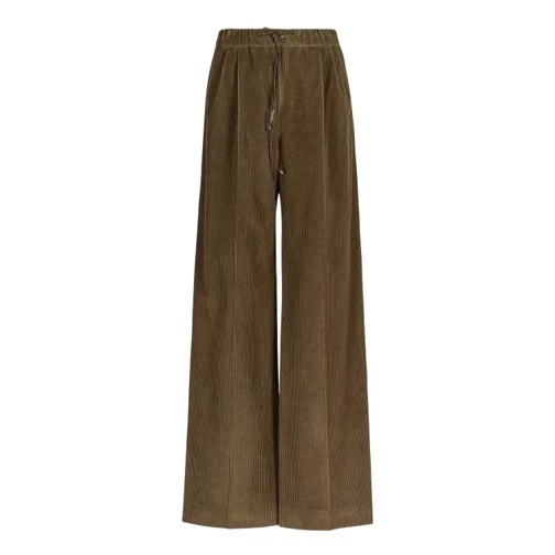 Max Mara Lerici Corduroy Pants Green 