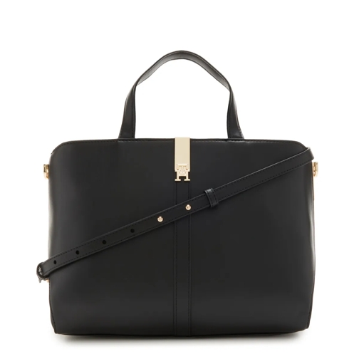 Tommy Hilfiger Tommy Hilfiger Heritage Schwarz Handtasche AW0AW16 Schwarz Sac à bandoulière