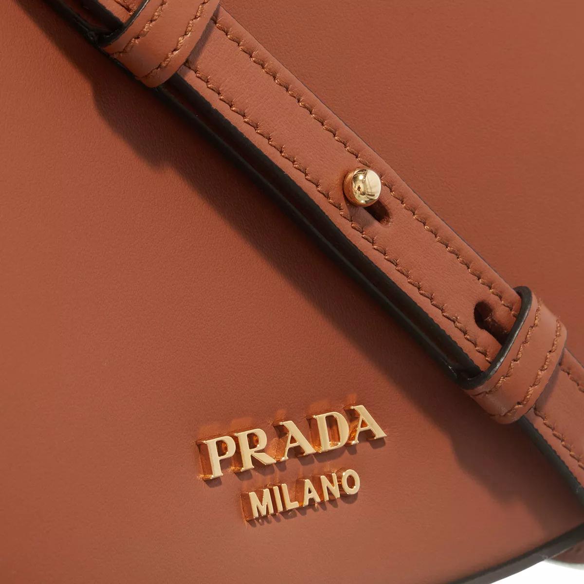 prada crossbody bag brown