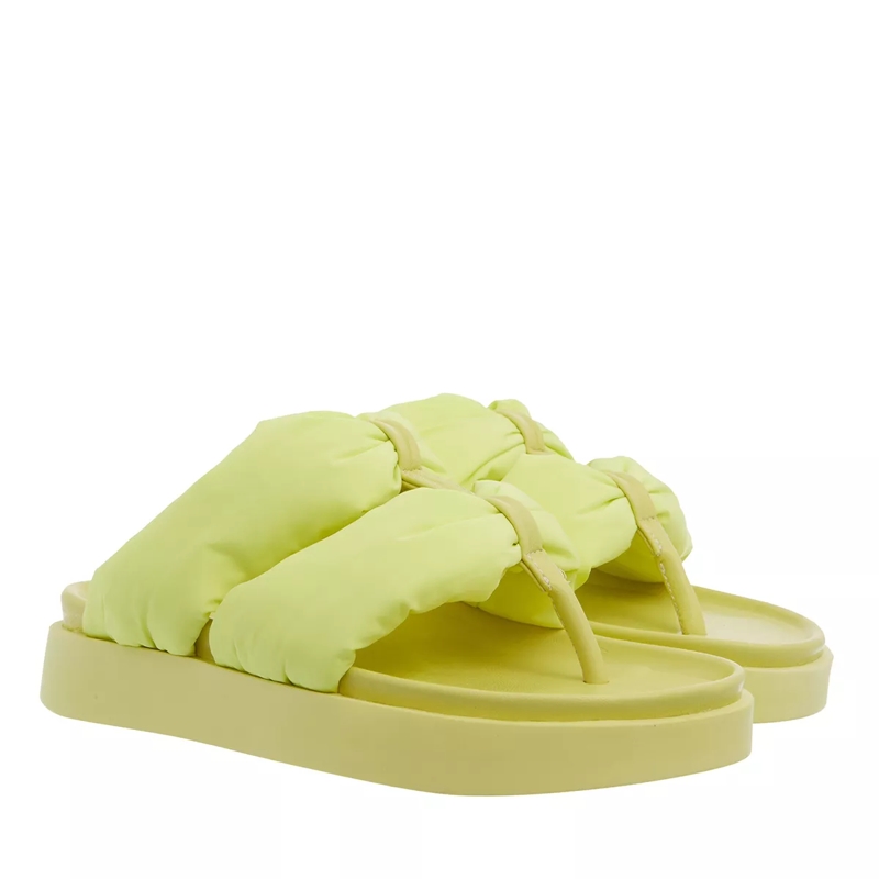 INUIKII Flip Flops Puffer Arrow Lime