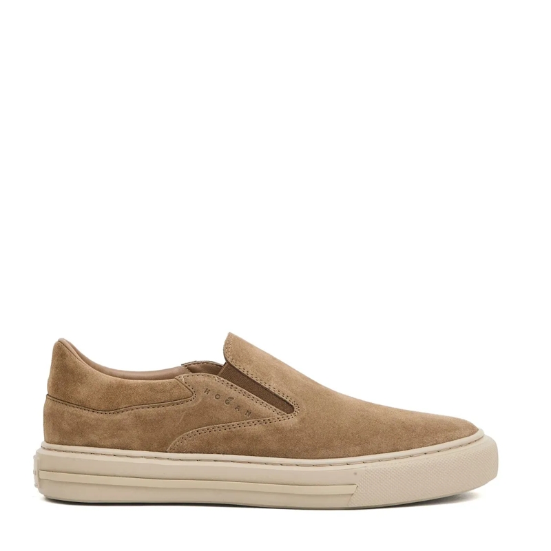 Hogan Lage-top sneaker Suede Slip-On Sneakers Neutrals