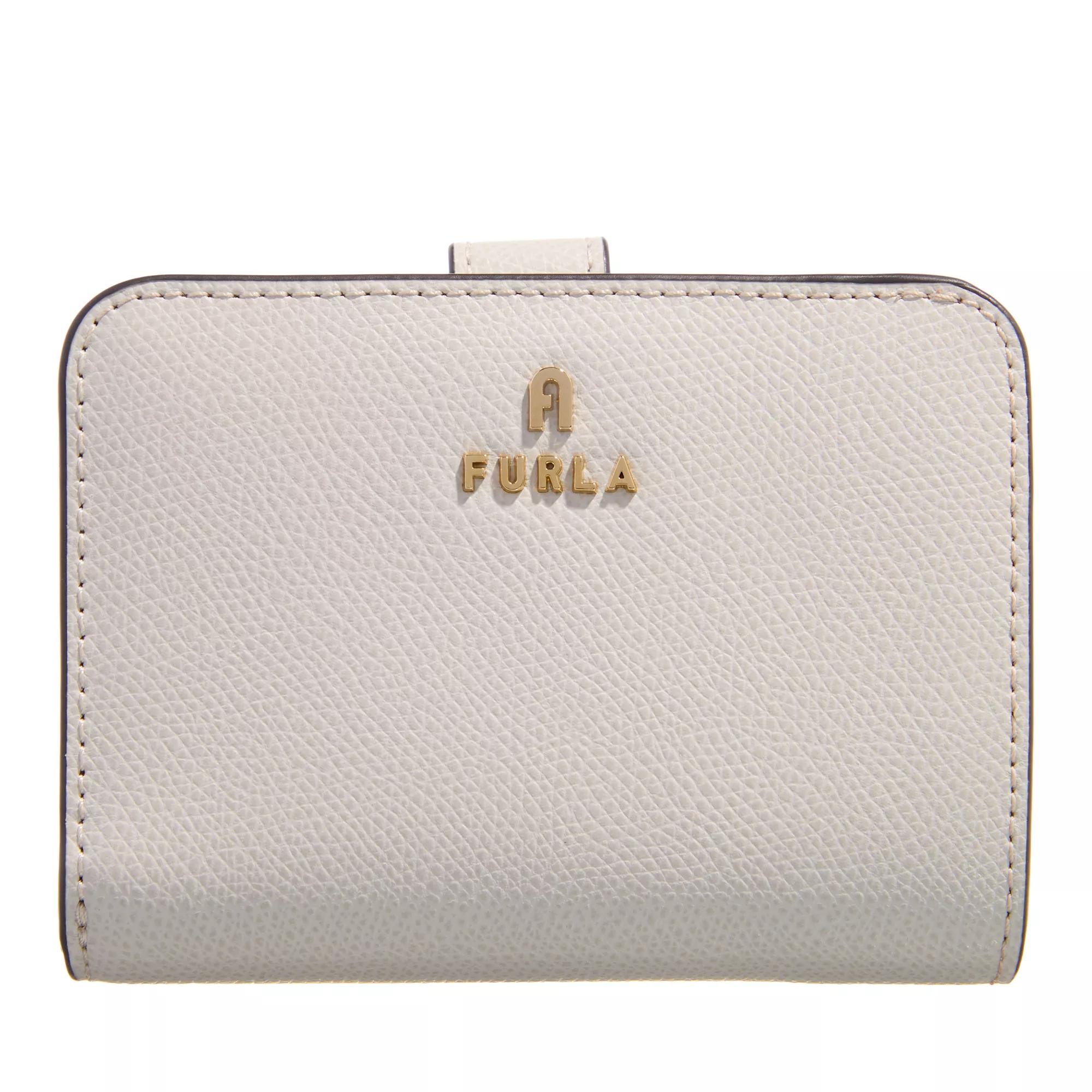 Furla Portemonnaie - Furla Camelia S Compact Wallet - Gr. unisize - in Weiß - für Damen