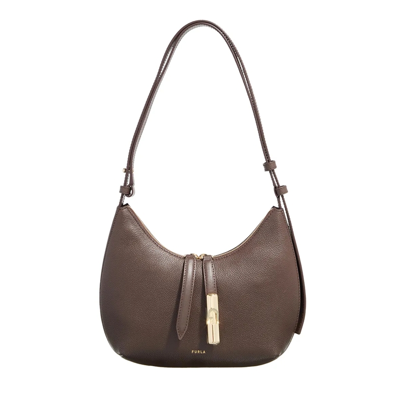 Furla Hobo Bag Furla Goccia S Shoulder Bag Cioccolato