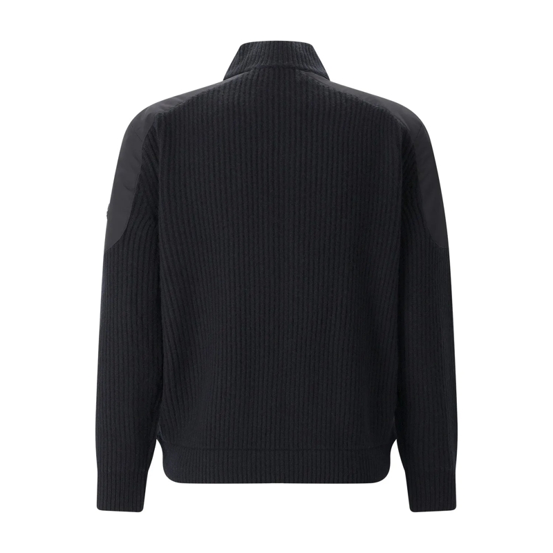 Moose Knuckles Veste de transition 'Magnus Knit Hybrid' Bomber Jacket Black(Image 3)