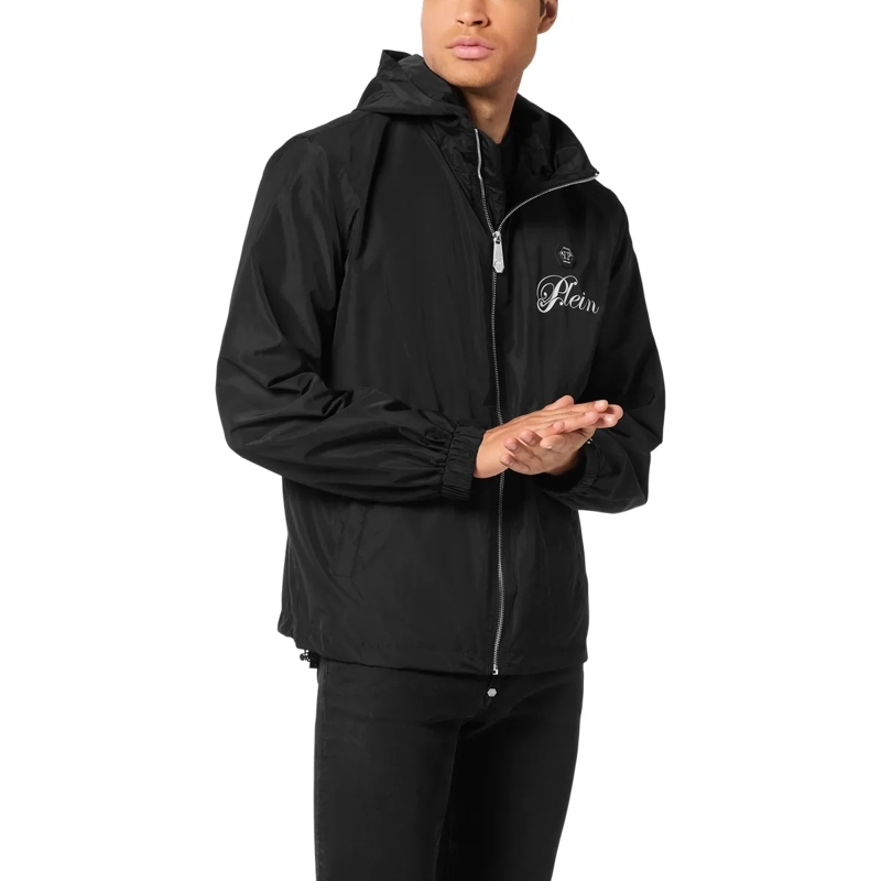 Philipp Plein Daunenjacke Windbreaker Teddy schwarz(Image 3)