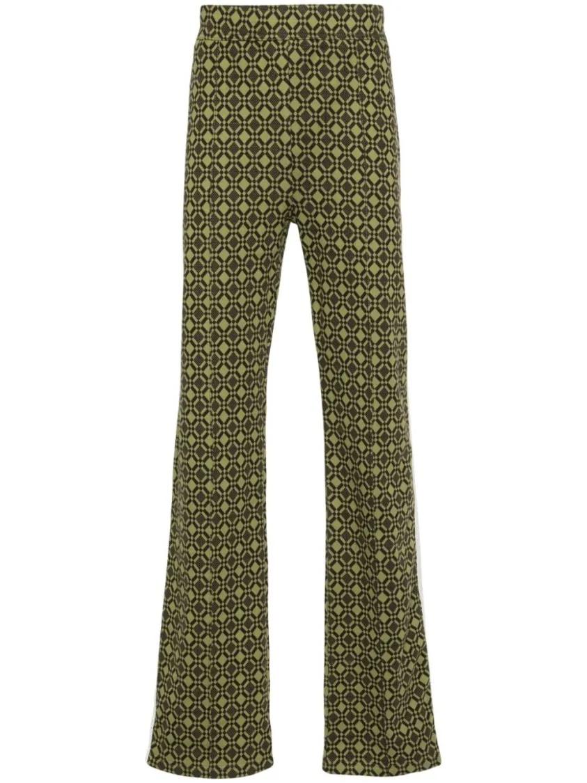 Wales Bonner - Textured Trousers - Größe M - grün